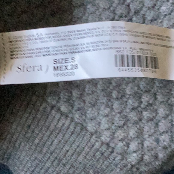 SFERRA Charcoal Ribbed Knit Sweater - Picture 4 of 4